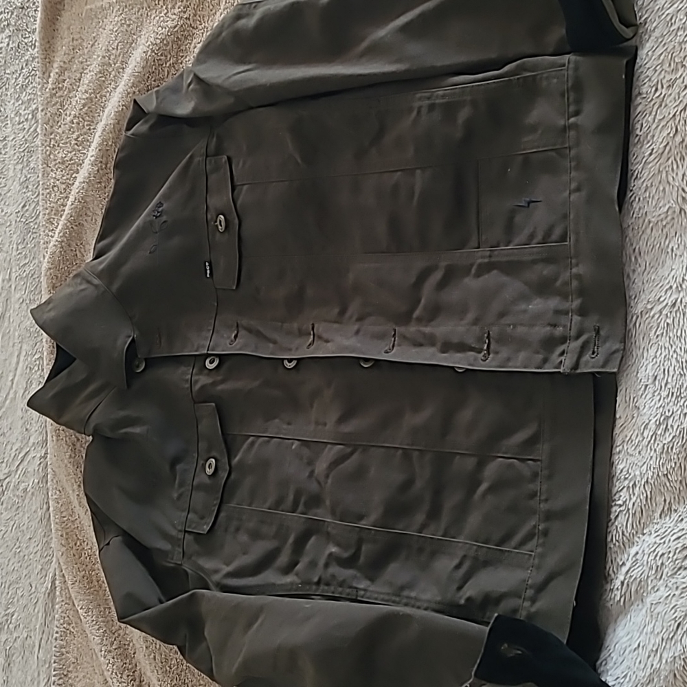 P and Co Wayfare waxed Trucker Jacket